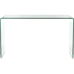 Skleněný konzolový stolek 40x125 cm Bridge – Tomasucci