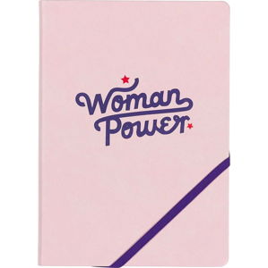 Zápisník A5 Yes studio Woman Power, 192 stránek