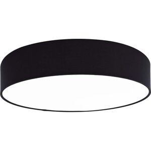 Černé LED stropní svítidlo ø 40 cm – SULION