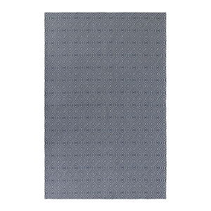 Modrý bavlněný koberec Flair Rugs Pappel, 153 x 230 cm