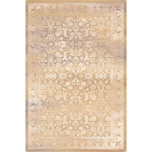 Béžový vlněný koberec 100x180 cm Eleanor – Agnella