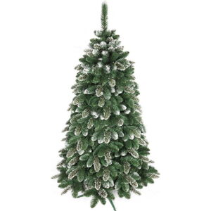 Umělý vánoční stromeček zasněžená borovice, výška 220 cm