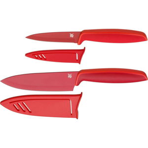 Sada 2 červených nožů s krytem WMF Touch