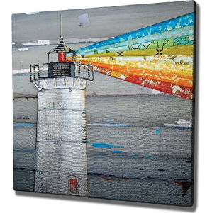 Nástěnný obraz na plátně Lighthouse, 45 x 45 cm