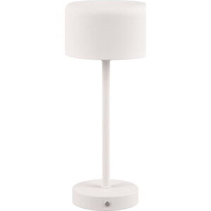Bílá LED stmívatelná stolní lampa (výška 30 cm) Jeff – Trio