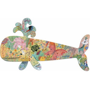 Umělecké puzzle Djeco Velryba, 150 dílků