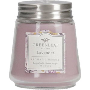 Svíčka ze sojového vosku Greenleaf Lavender, doba hoření 30 - 40 hodin