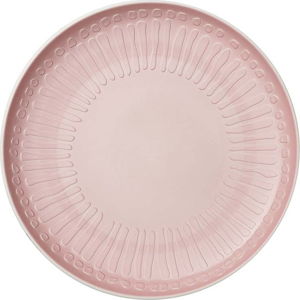 Bílo-růžový porcelánový talíř Villeroy & Boch Blossom, ⌀ 24 cm