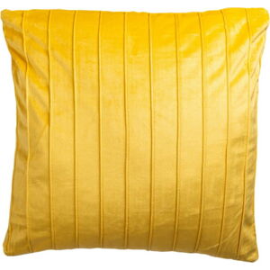 Žlutý dekorativní polštář JAHU collections Stripe, 45 x 45 cm