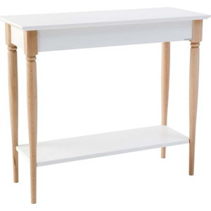 Bílý konzolový stolek Ragaba Mamo, šířka 85 cm
