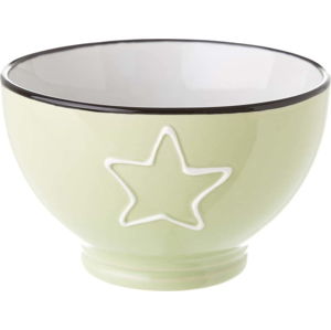 Zelená keramická miska Unimasa Star, 580 ml