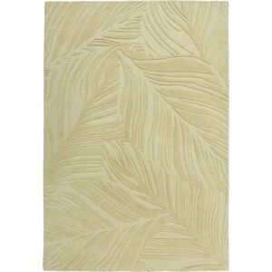 Zelený vlněný koberec Flair Rugs Lino Leaf, 120 x 170 cm