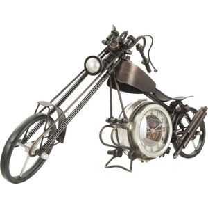 Stolní hodiny ve tvaru motorky Mauro Ferretti, 55 x 28 cm