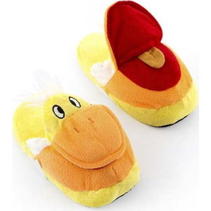 Dětské bačkory InnovaGoods Fluffy Slippers Duck, velikost M