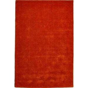 Červený vlněný koberec Think Rugs Kasbah, 120 x 170 cm