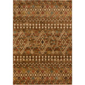 Tmavě hnědý koberec Flair Rugs Odine, 160 x 230 cm