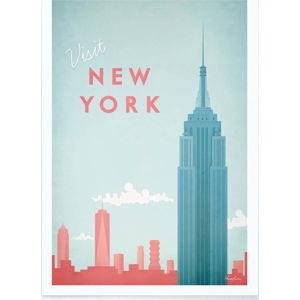 Plakát Travelposter New York, 30 x 40 cm