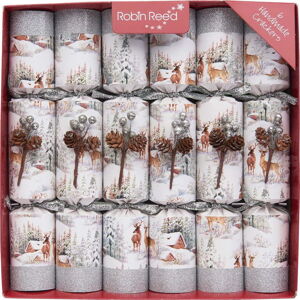 Vánoční crackery v sadě 6 ks Aspen Sparkle - Robin Reed