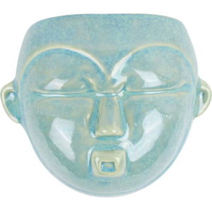 Zelený nástěnný květináč PT LIVING Mask, 18,1 x 14,5 cm
