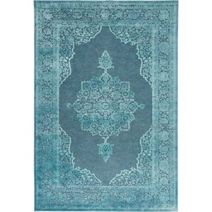 Modrý koberec z viskózy Mint Rugs Willow, 120 x 170 cm