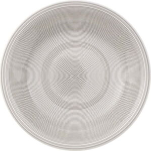 Bílo-šedý porcelánový hluboký talíř Villeroy & Boch Like Color Loop, ø 23,5 cm