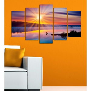Vícedílný obraz 3D Art Mardo Sunset, 102 x 60 cm