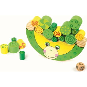Dřevěná hračka Legler Balancing Frog