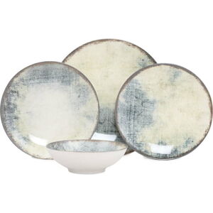 24dílná sada porcelánového nádobí Güral Porselen Denim