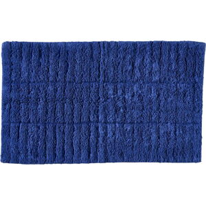 Modrá koupelnová předložka 50x80 cm Indigo – Zone