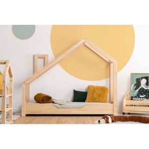 Domečková postel z borovicového dřeva Adeko Luna Bek, 100 x 200 cm