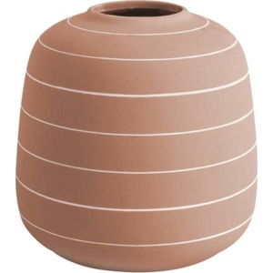 Keramická váza v terakotové barvě PT LIVING Terra, ⌀ 16,5 cm