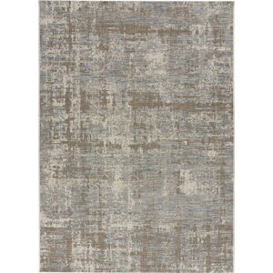 Hnědo-šedý venkovní koberec Universal Luana, 77 x 150 cm