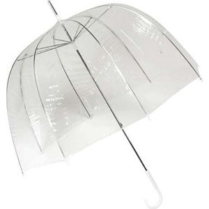 Transparentní holový deštník Ambiance Birdcage Cloche, ⌀ 77 cm