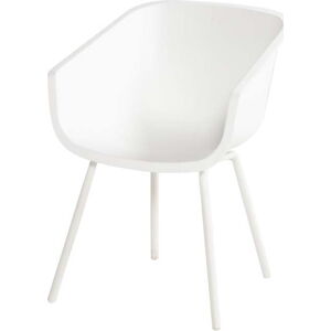 Bílé plastové zahradní židle v sadě 2 ks Amalia Alu Rondo – Hartman