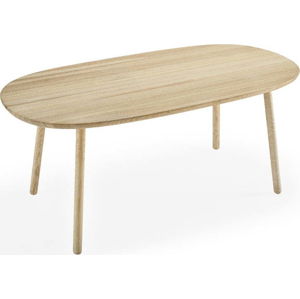 Jídelní stůl z jasanového dřeva EMKO Naïve, 180 x 90 cm