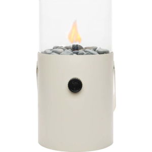Bílá plynová lampa Cosi Original, výška 30 cm