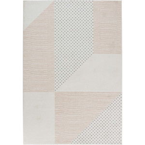 Krémovo-růžový koberec Mint Rugs Madison, 80 x 150 cm