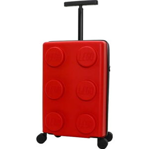 Červený dětský cestovní kufr LEGO® Signature
