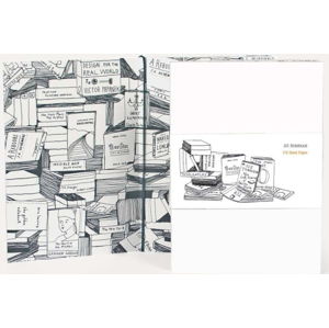 Poznámkový blok U Studio Design Books, 12 x 17 cm