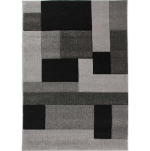 Černo-šedý koberec Flair Rugs Cosmos, 200 x 290 cm