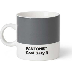 Šedý hrnek Pantone Espresso, 120 ml