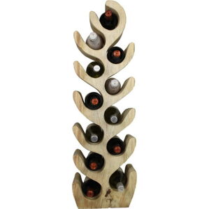 Regál na vínoz exotického dřeva na 12 lahví - HSM collection