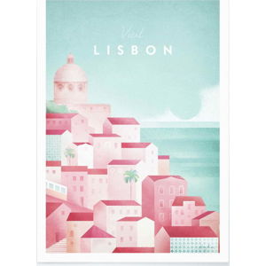 Plakát Travelposter Lisbon, A2