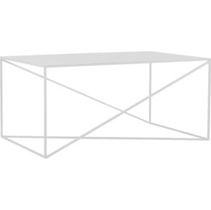Bílý konferenční stolek Custom Form Memo, délka 100 cm