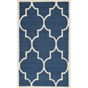 Modrý koberec Safavieh Everly, 152 x 91 cm