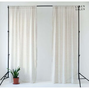 Krémová záclona 130x330 cm Daytime – Linen Tales
