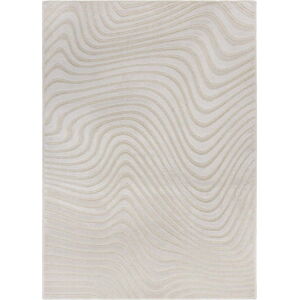 Béžový vlněný koberec 200x290 cm Channel – Flair Rugs