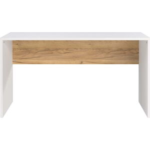 Pracovní stůl s bílou deskou 60x140 cm Hasselt – Germania