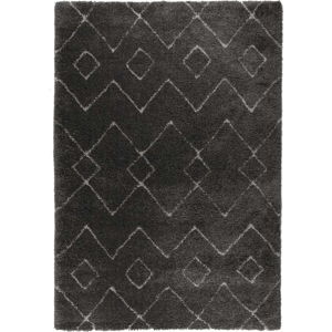 Tmavě šedý koberec Flair Rugs Imari, 80 x 150 cm
