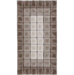 Hnědý koberec Flair Rugs Cube, 120 x 170 cm